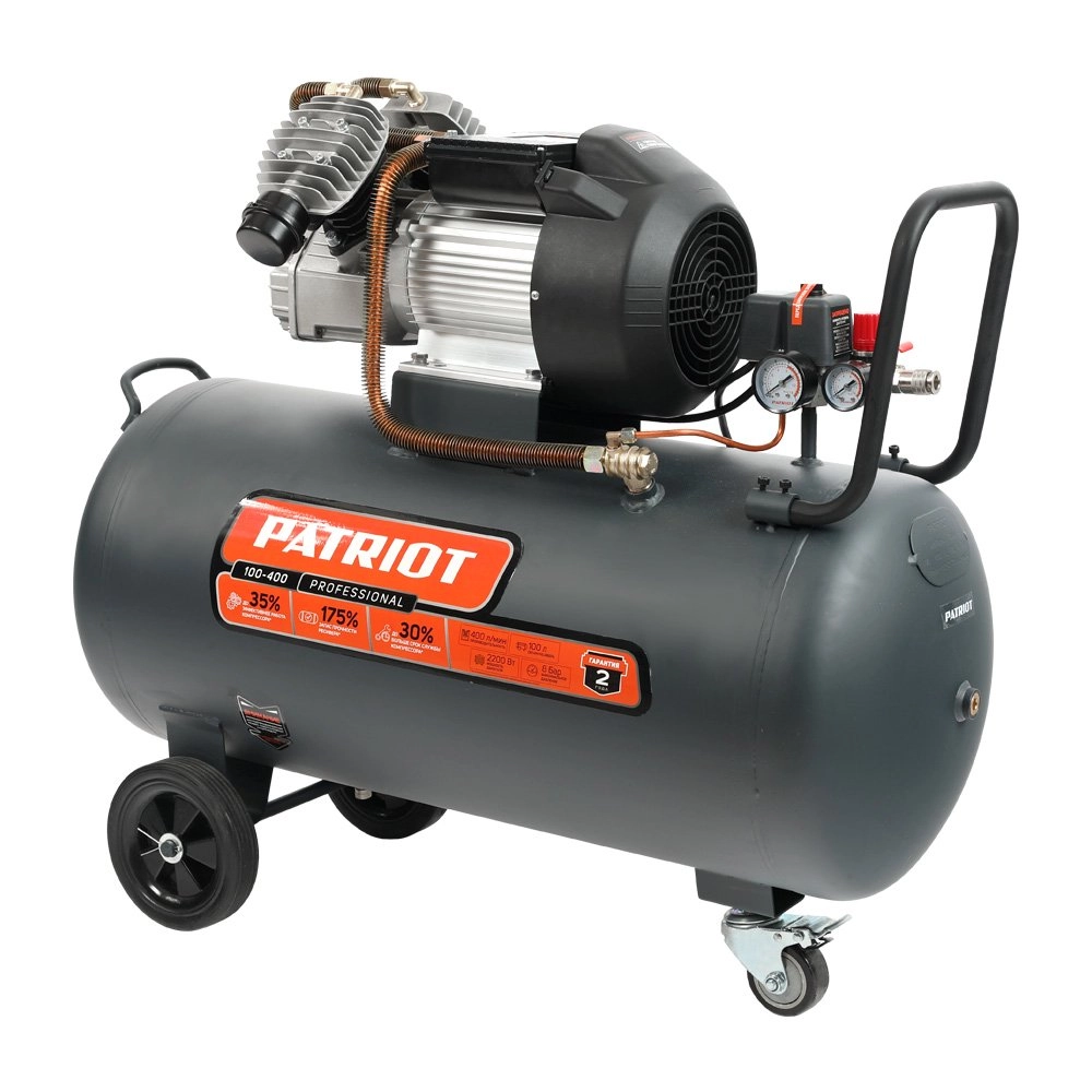 Компрессор поршневой масляный PATRIOT PROFESSIONAL 100-400