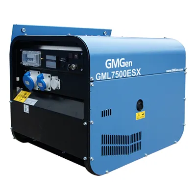 Дизельный генератор портативный GMGEN POWER SYSTEMS GML7500ESX низкошумный